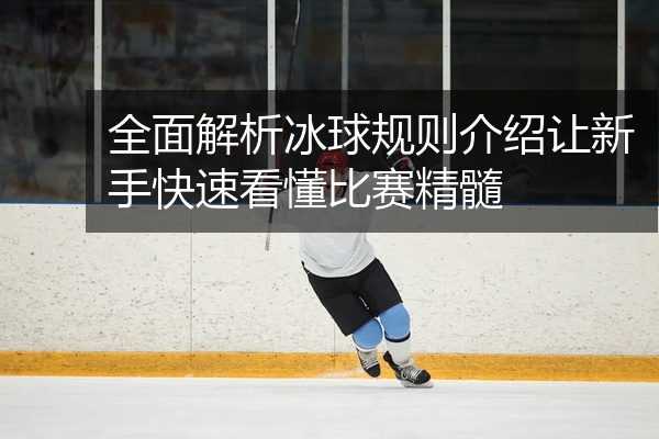 全面解析冰球规则介绍让新手快速看懂比赛精髓